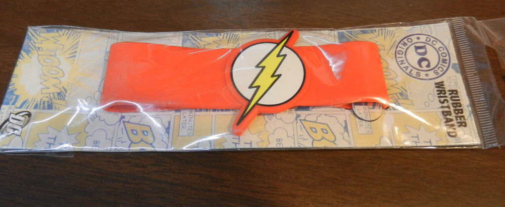 DC COMICS THE FLASH RUBBER BRACELET