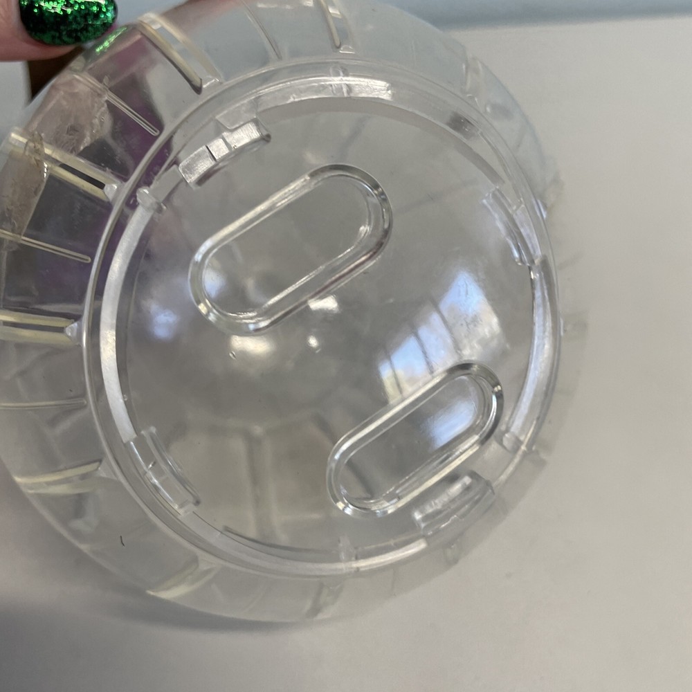 Lee's Kritter Krawler Mini Exercise Ball 5" Clear Open/Return