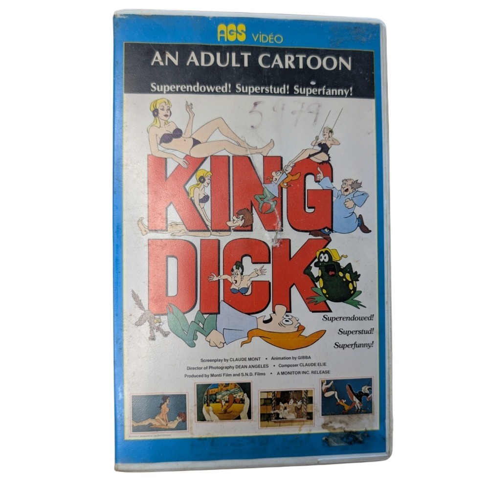 Vintage VHS Il nano e la strega King Dick