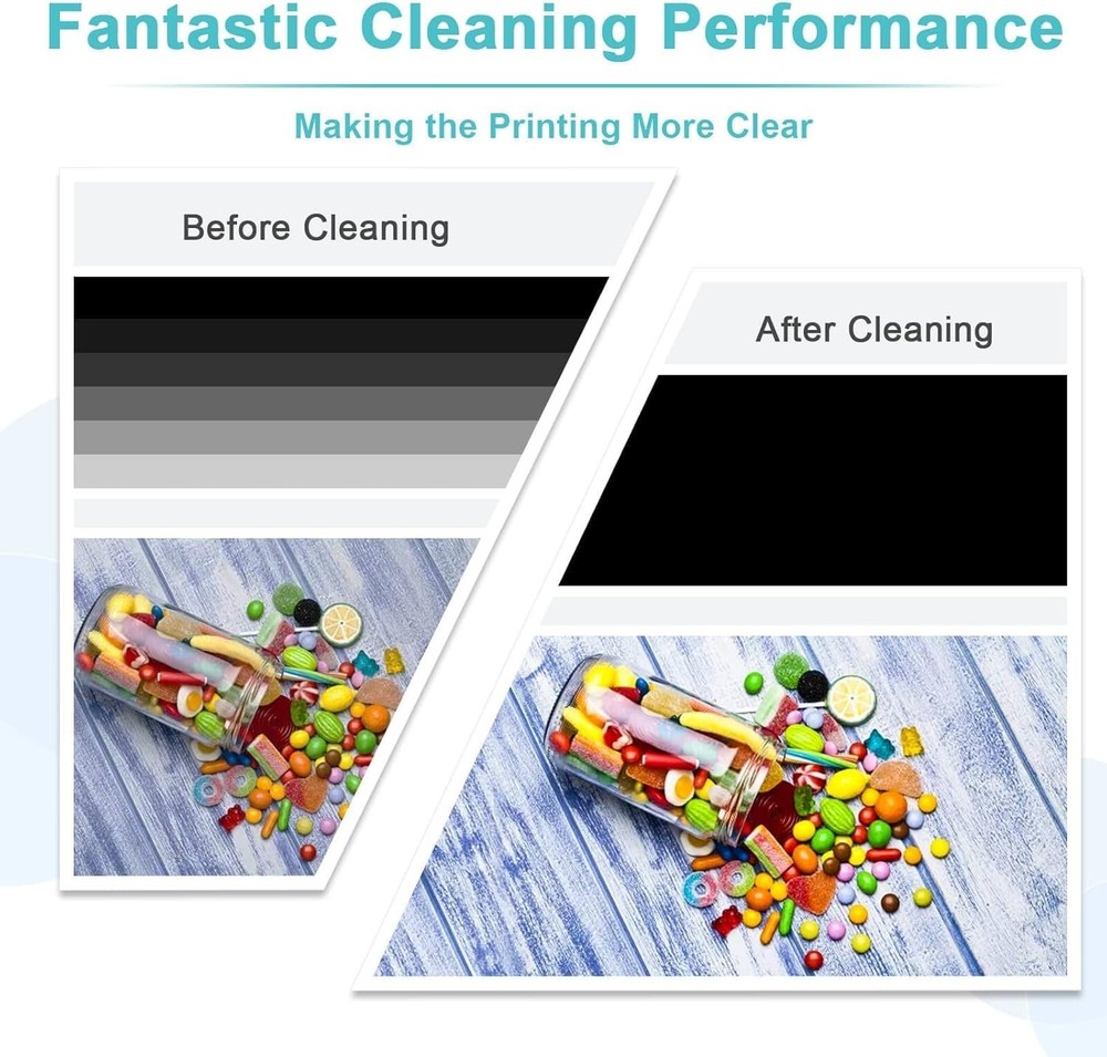 Printer Head Cleaning Kit 100ml Inkjet Solution for Epson Canon HP Lexmark