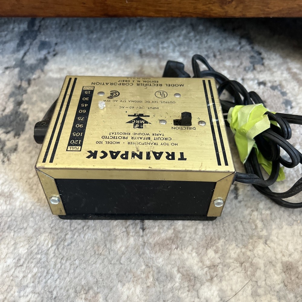 MRC Trainpack - HO Hobby Transformer Taper Wound Speed Control - Model 100