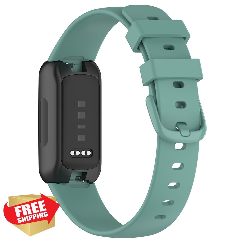 Fitbit Inspire 3 Bands Green Silicone Small