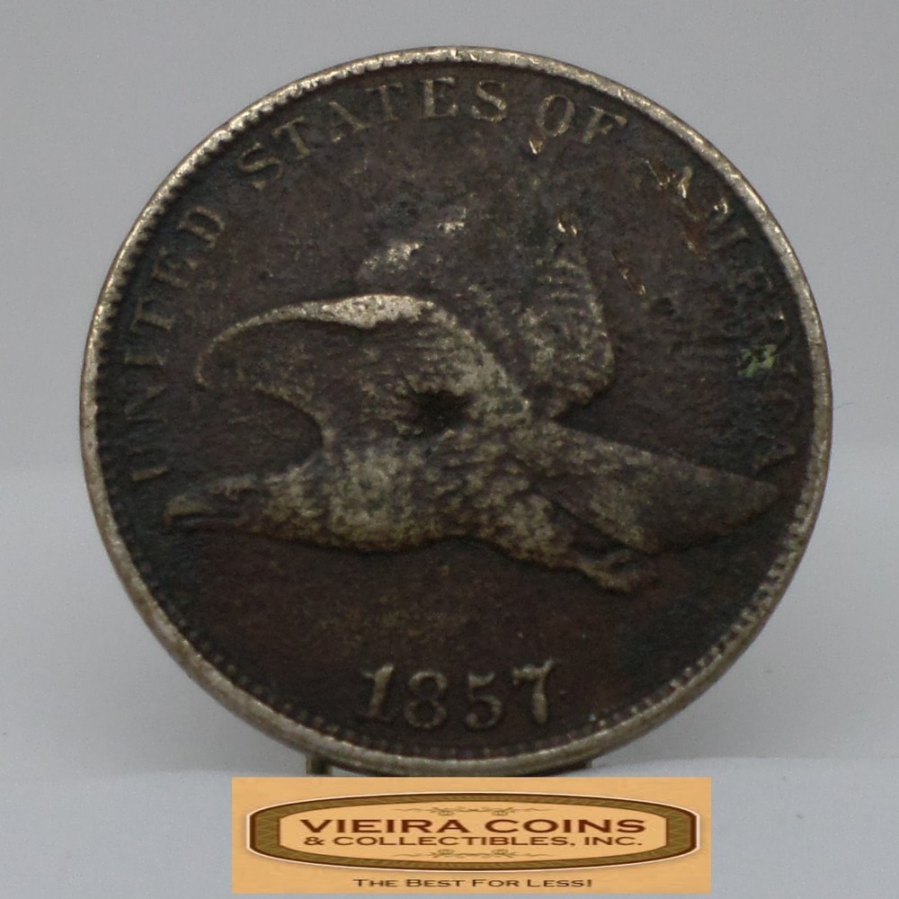 1857 Flying Eagle Cent - #C52983NQ