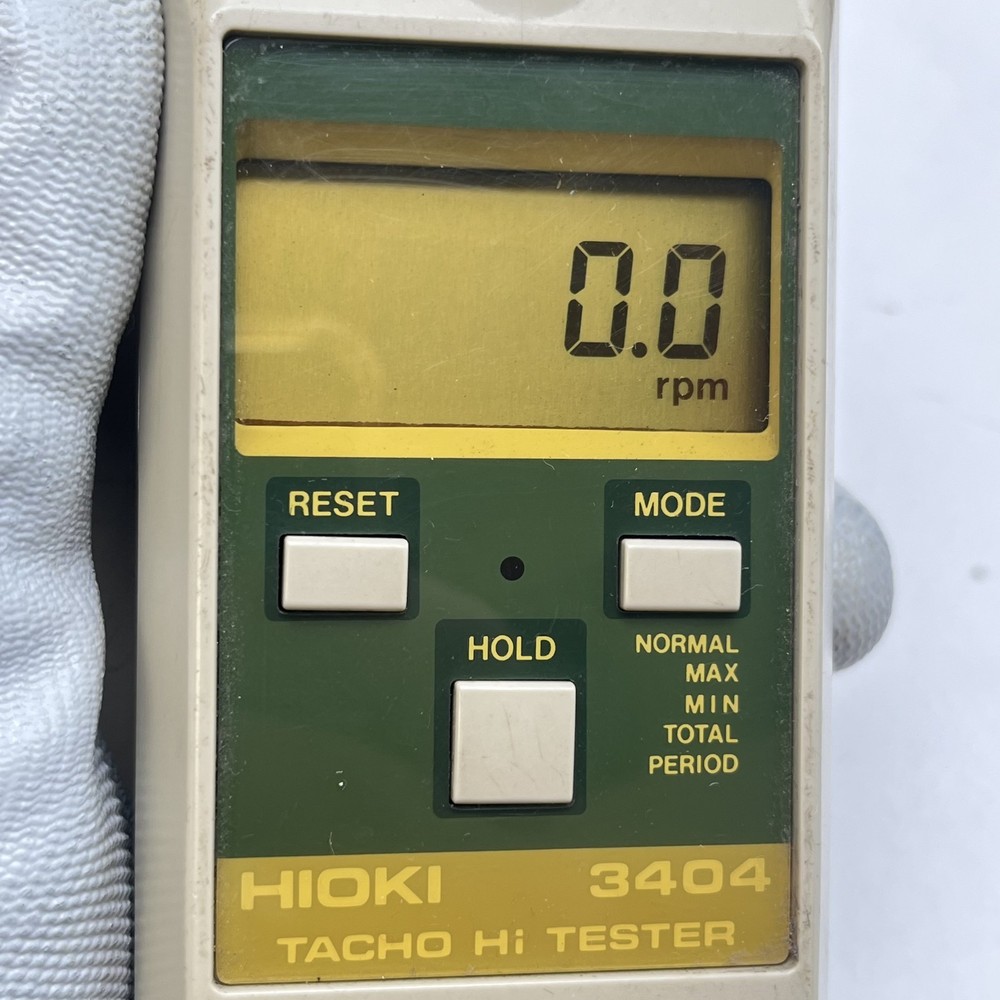 Hioki 3404 Speedometer HiTester - Digital Tachometer