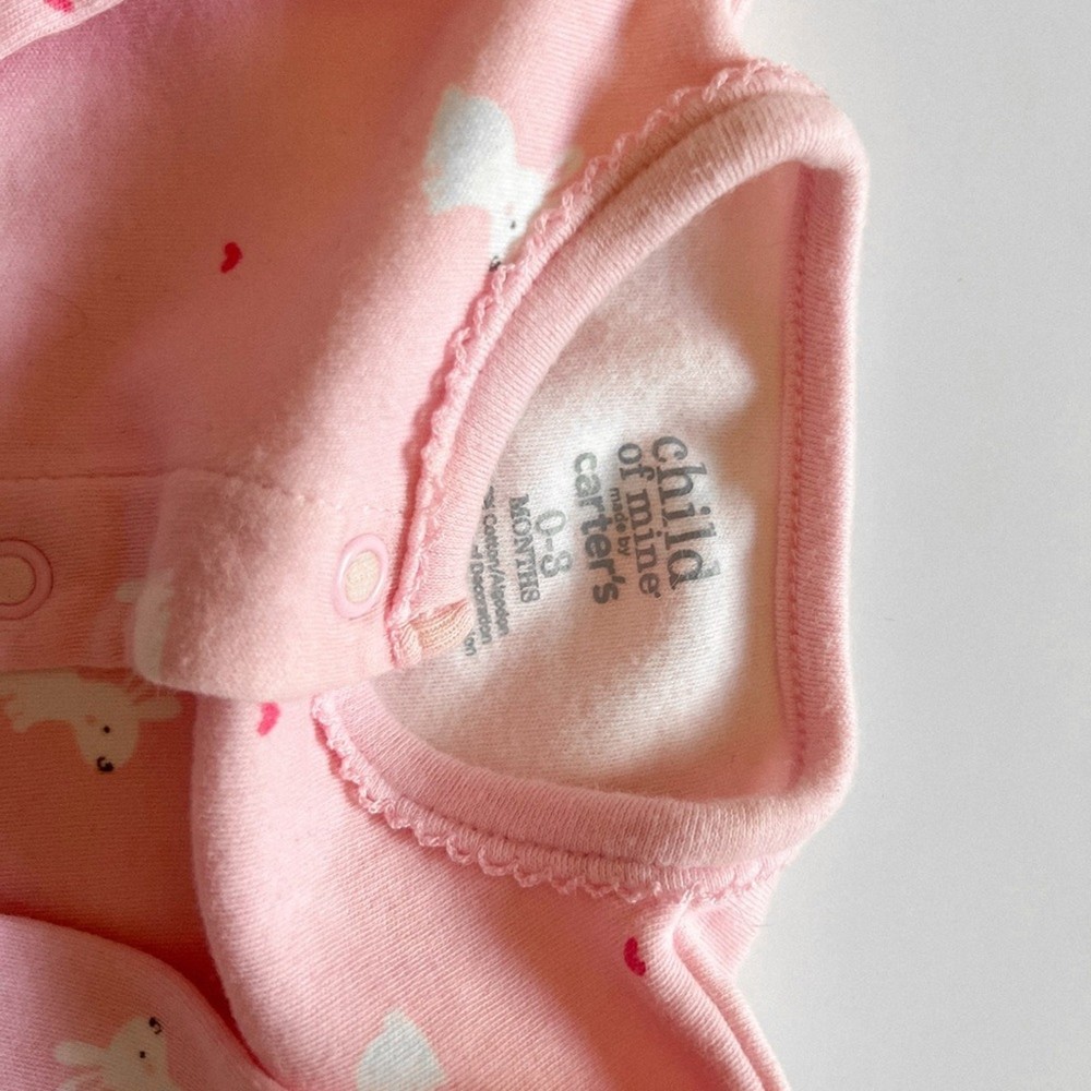 Carter's Assorted Pink Footies Set - 0/3 Months