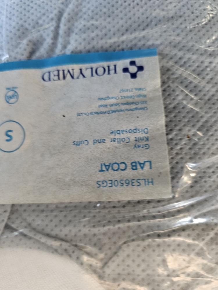 Holymed Small Labcoat HLS3650EGS 10 PACK