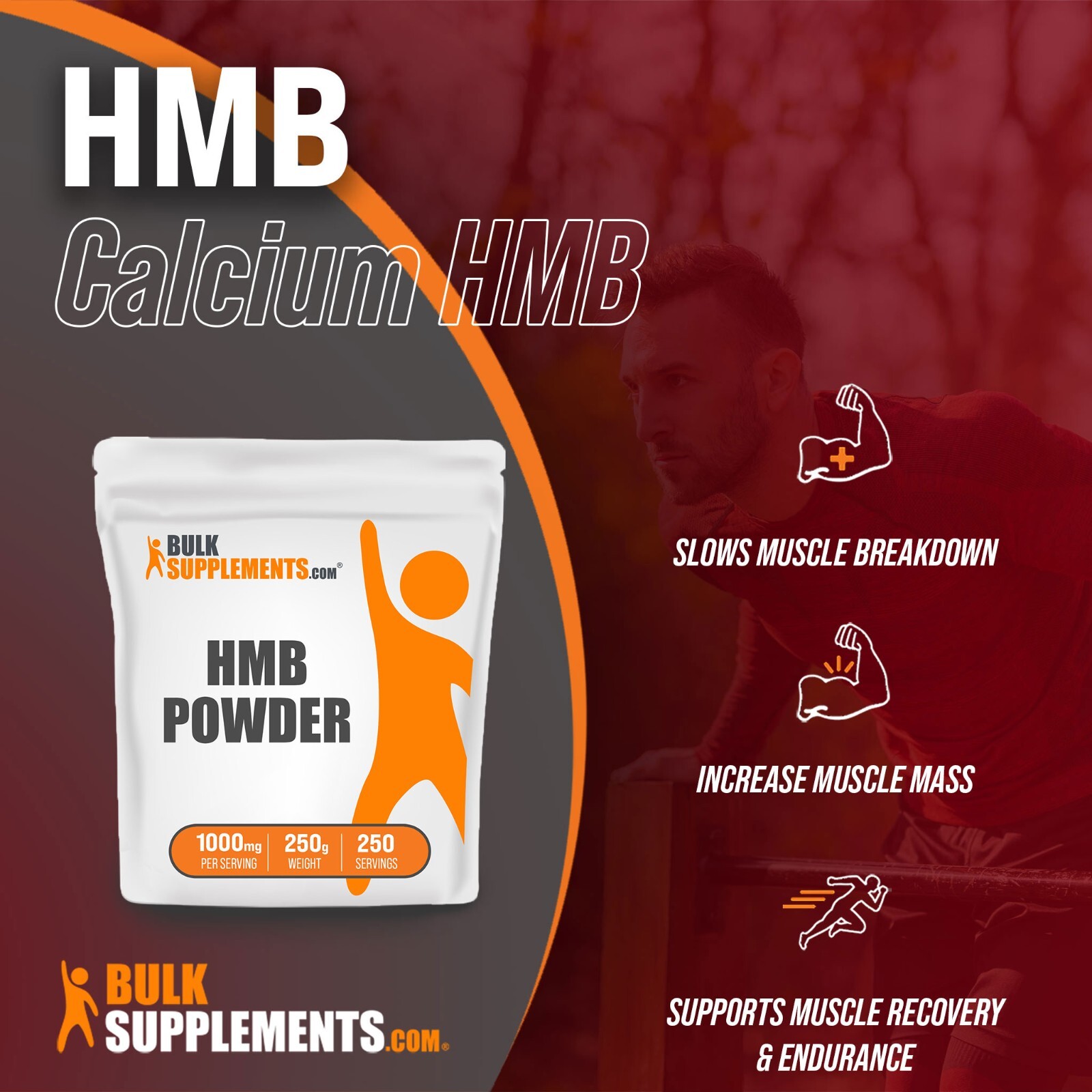 BulkSupplements HMB (Calcium HMB) - Make Workouts Count