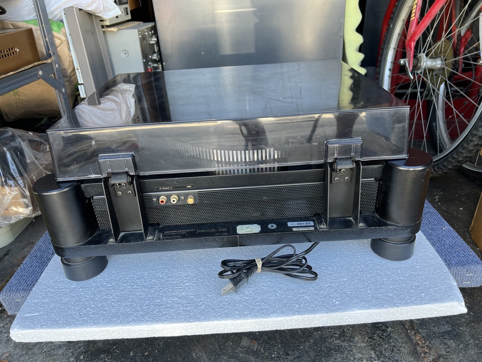 NAKAMICHI DRAGON-CT COMPUTING TURNTABLE - RARE