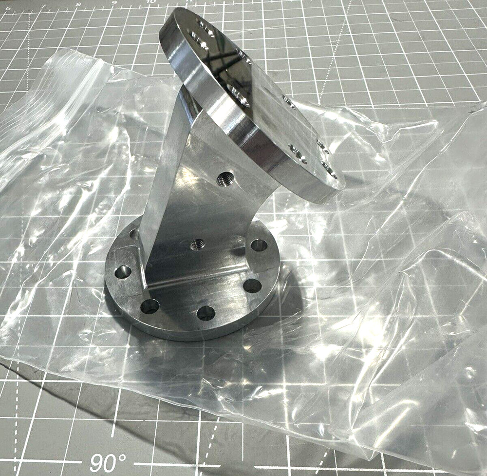 Ready Robotics Schunk Robot 45 Degree Angle Tool Flange Bracket *NEW*