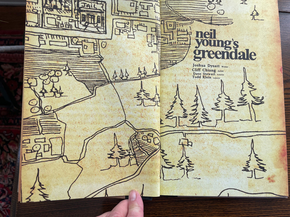 NEIL YOUNG'S GREENDALE - DC VERTIGO COMICS