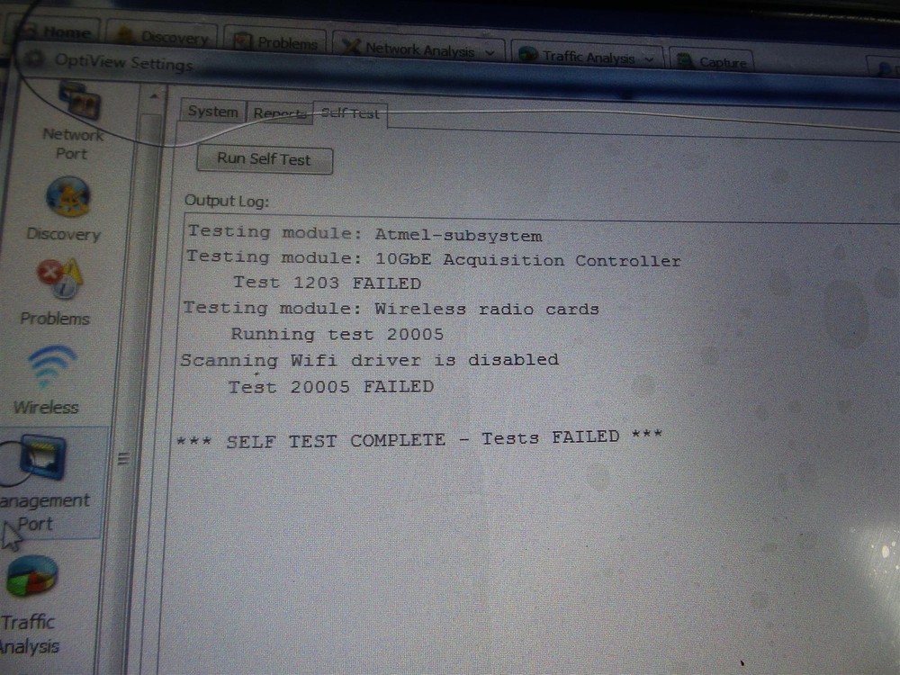 Fluke OptiView XG Network Analyzer Tablet