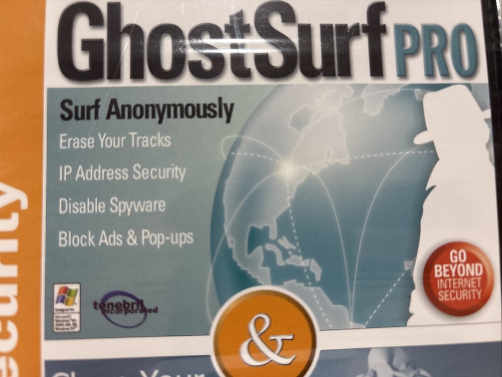 GhostSurfPRO - PC Security - CD - New & Sealed
