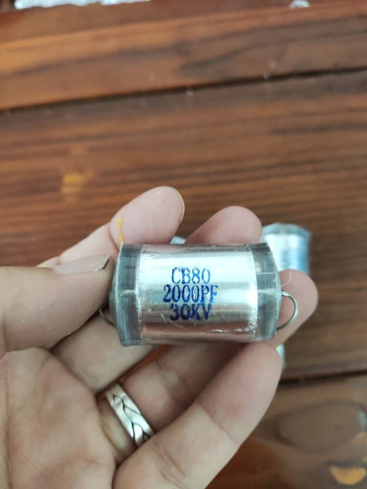 5PCS 2000pF 30KV high voltage capacitor Marx generator voltage doubler rectifier