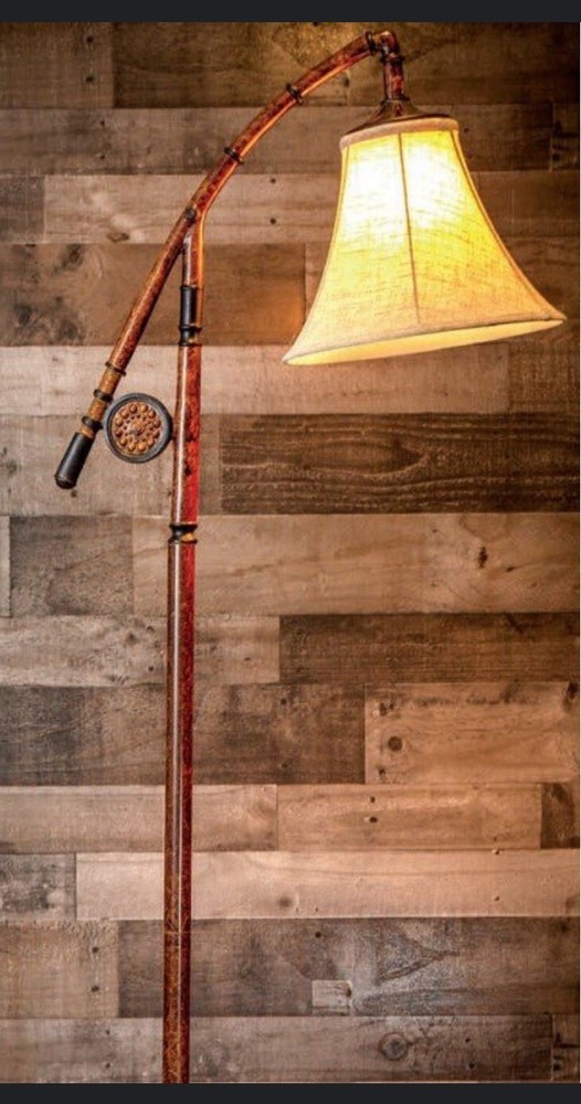 Rod And Reel Floor Lamp