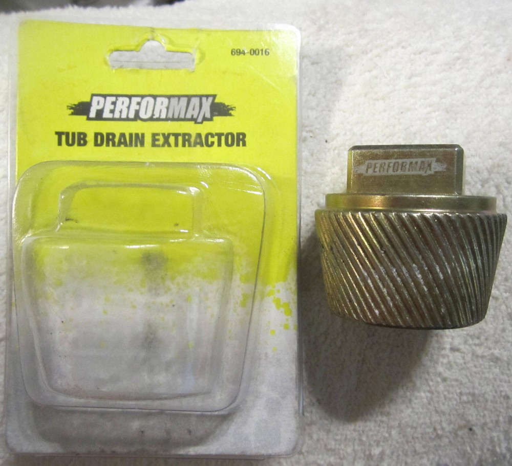 1 1/2" performax tub drain remover tool