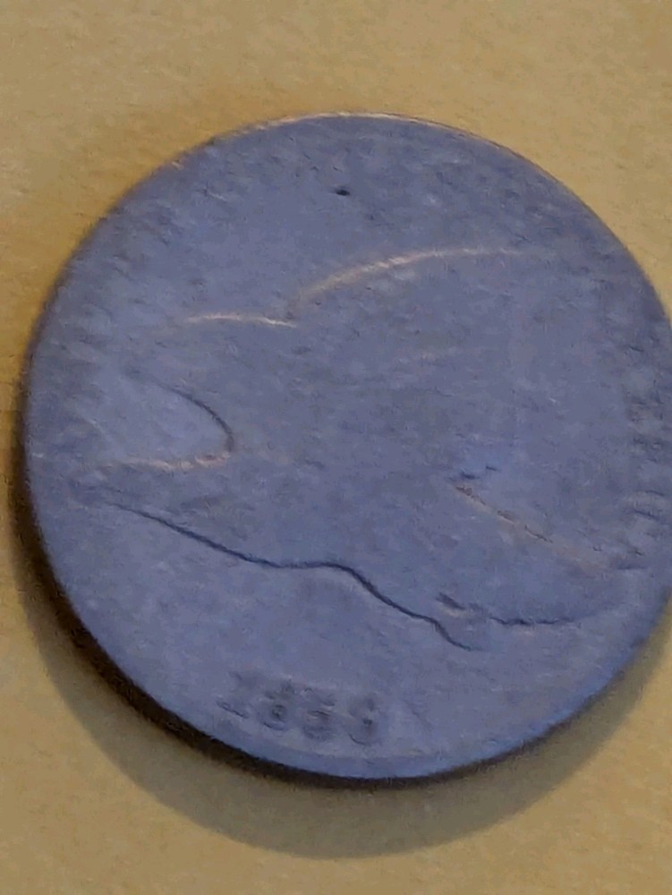 1858 flying eagle cent  AG Great Filler