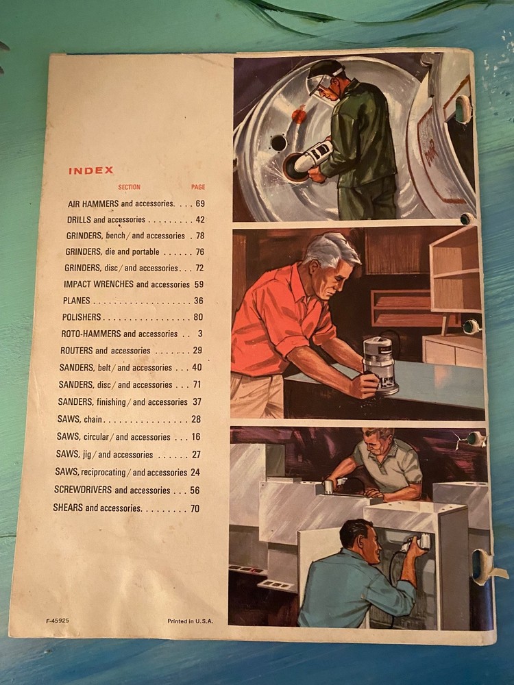 Skil Power Tools 1966 -67 Industrial Catalog