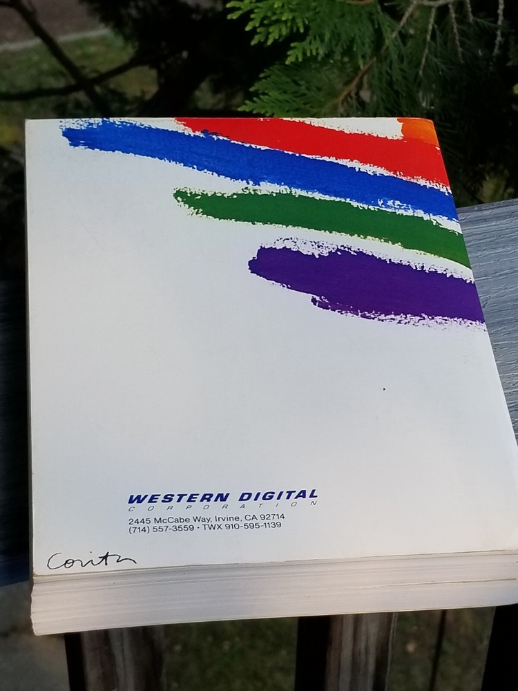 VINTAGE ELECTRONICS BOOK DATA 1983 WESTERN DIGITAL COMPONENTS HANDBOOK