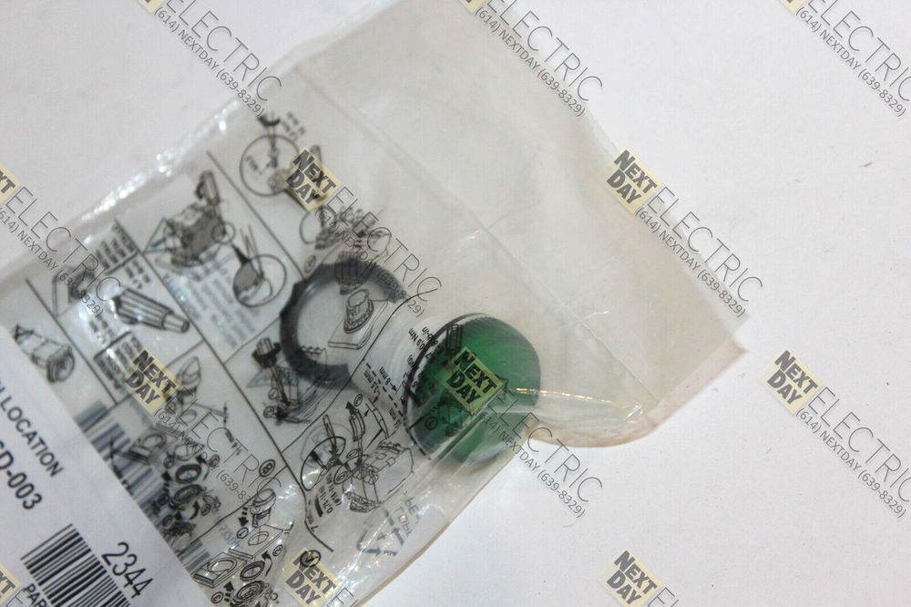Allen Bradley, 800FP-P3, Green Light Pilot Lens Lamp Indicator