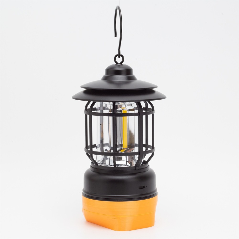 LED Lantern For Dewalt 18V 20V Lithium-ion Battery Hanging Work Light Camping US
