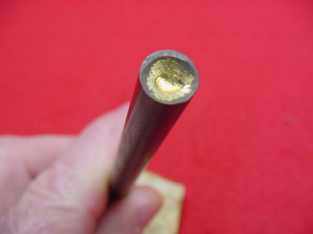 Muzzleloader Ball Starter- Brass w/Horn Handle- Nice !!