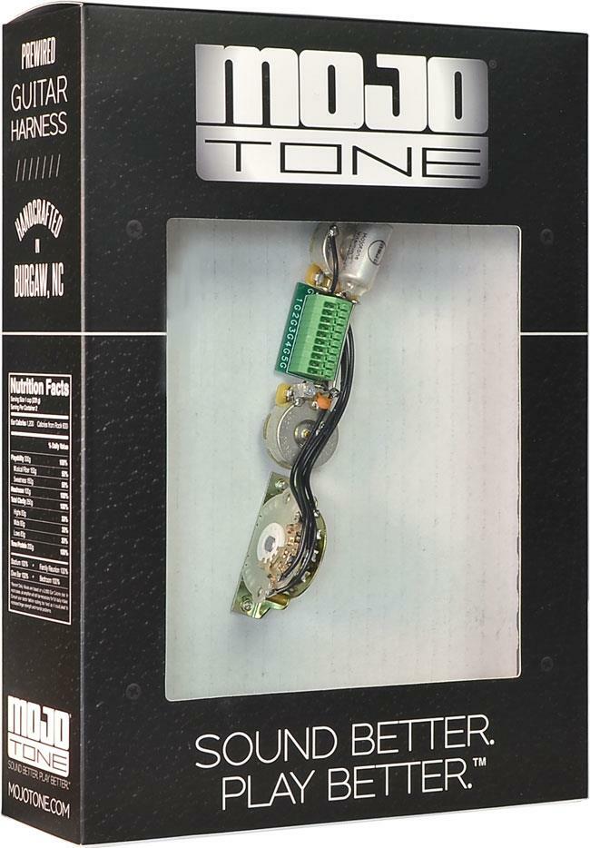 Mojotone Tele 4 Way Solderless Wiring Harness