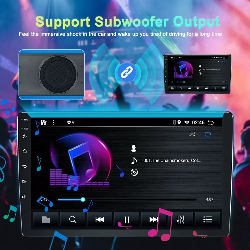 8Core Android 15 Apple CarPlay Radio Stereo For 2005-2007 F-250 F-350 Super Duty