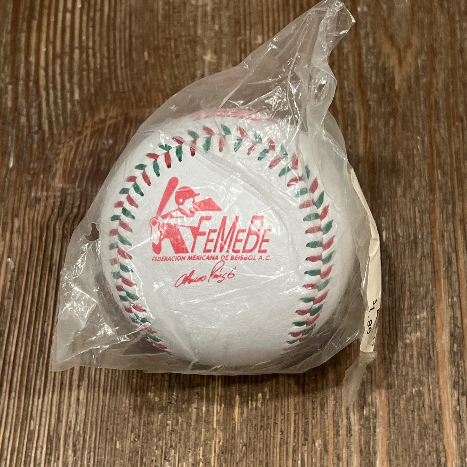 Rawlings Official Mexican FeMeBe League Baseball NIP Ball
