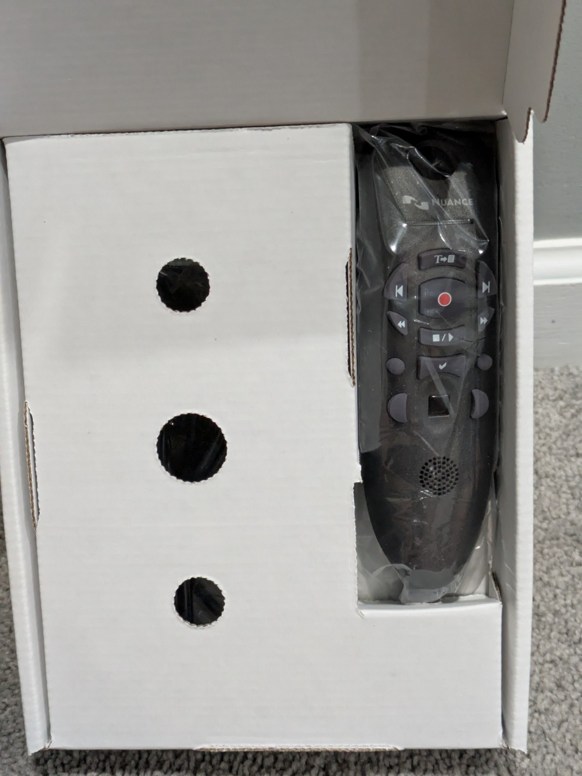 Brand New Nuance PowerMic III Dictation Microphone 0POWM3N3