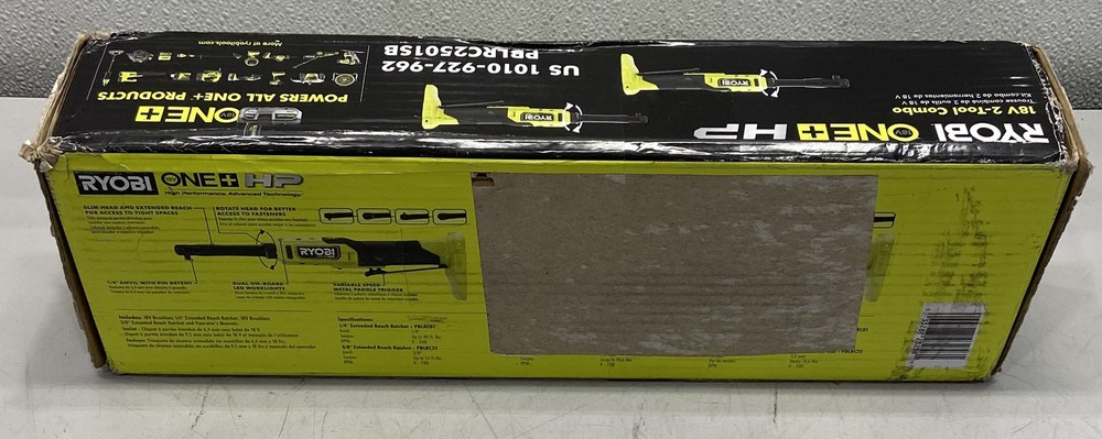 Ryobi 18V 2-Tool Combo PBLRC2501SB