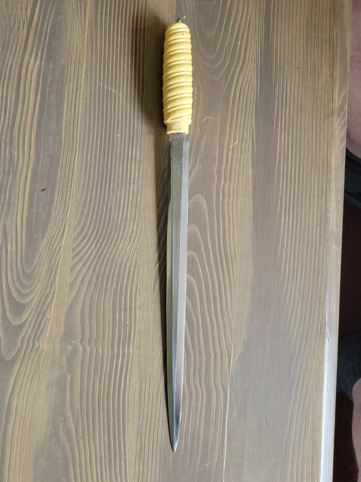 EXCELLENT! WWII German Army Dagger Blade & Handle ONLY-by WKC!