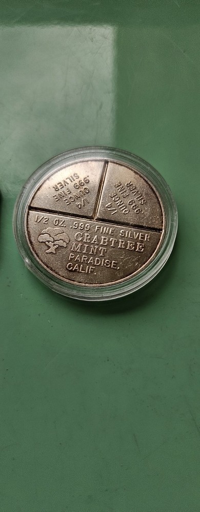 2x Vintage Silver Divisible Coins