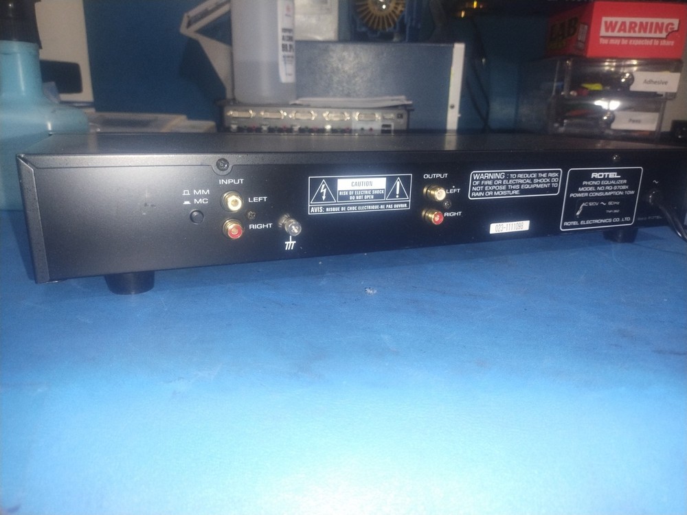 ROTEL RQ970BX PHONO EQUALIZER.