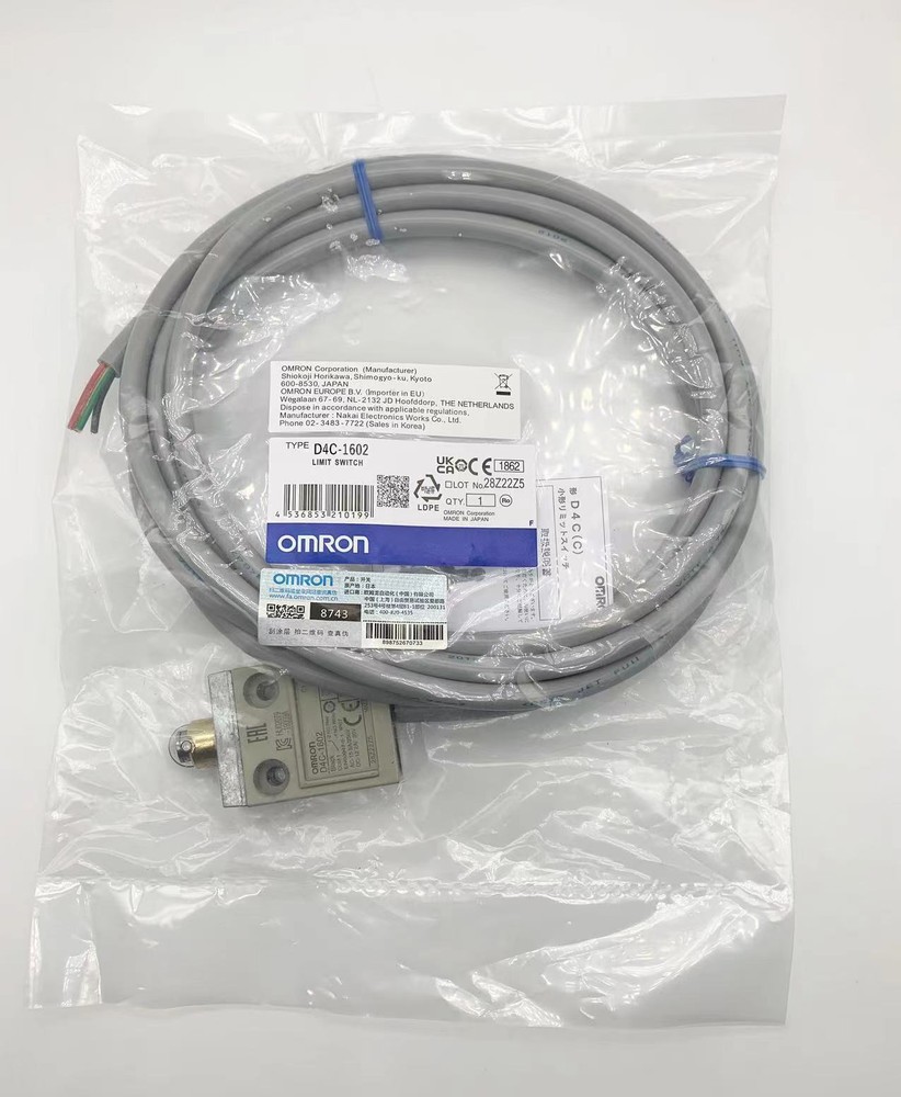 1PC New Omron D4C-1602 Limit Switch D4C1602