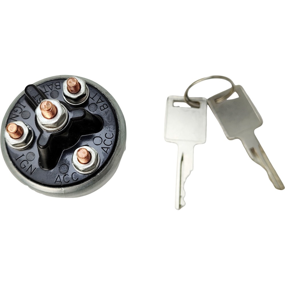 Ignition Key Switch 31-527 for Diesel Engine Glow Plug Warming 4 Position Pollak