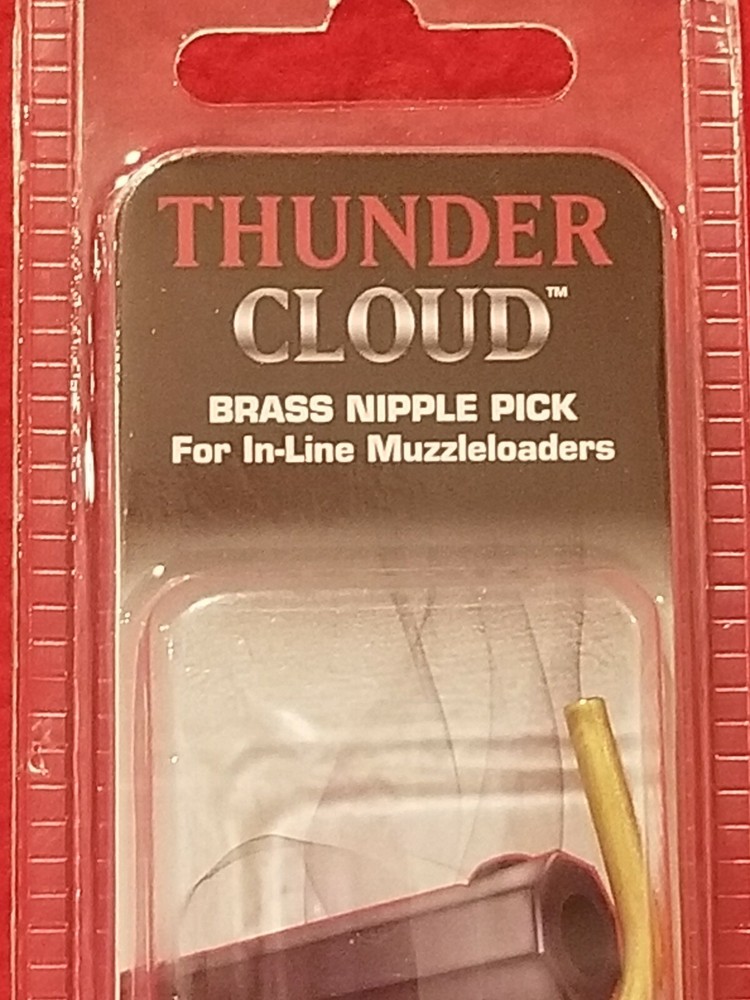 Thunder Cloud Muzzleloader Brass Nipple Pick 87119A Hunting Shooting