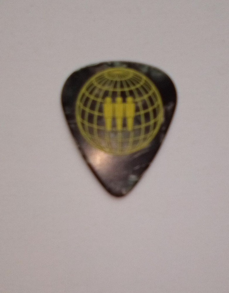 THIRD MAN RECORDS AUTHENTIC BLACK MARBLE Globe GUITAR PICK MINT Jack White