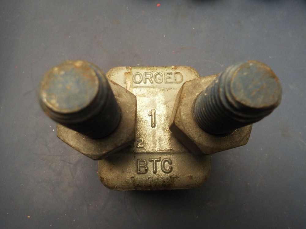 1" INCH FORGED GALVANIZED WIRE ROPE CLIP