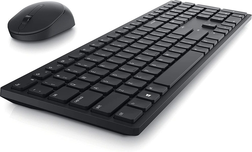Dell KM555 Silent Keyboard & Mouse - Black