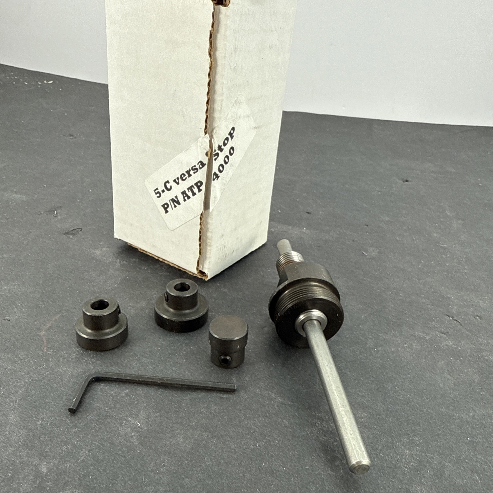 5C Versa ADJUSTABLE COLLET STOP For CNC LATHE Chuckers,Mills P/N ATP 4000