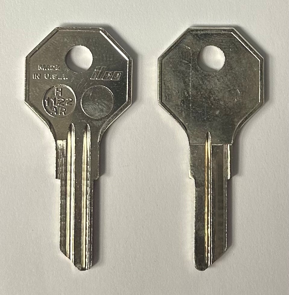 Ilco H1122AR Key Blank uncut (1 Pc)