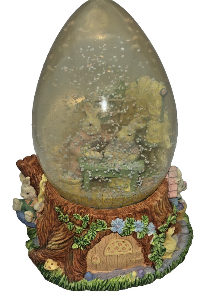 Easter Celebrations Musical Egg Shaped Globe