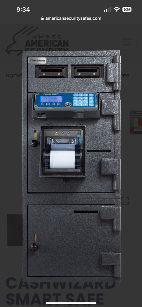 Cash Wizard Br113 Smart Safe