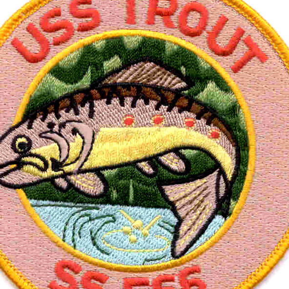 SS-566 USS Trout Patch - E Version