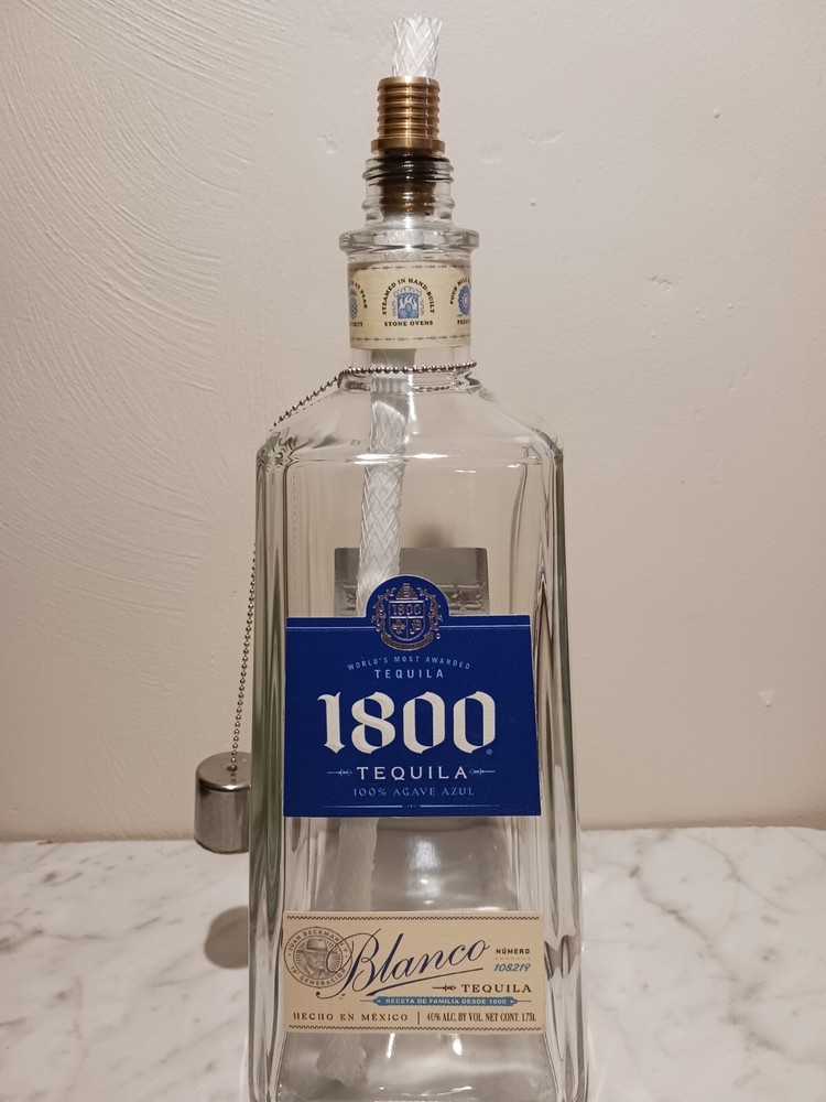 1800 Tequila Upcycled Tiki Torch
