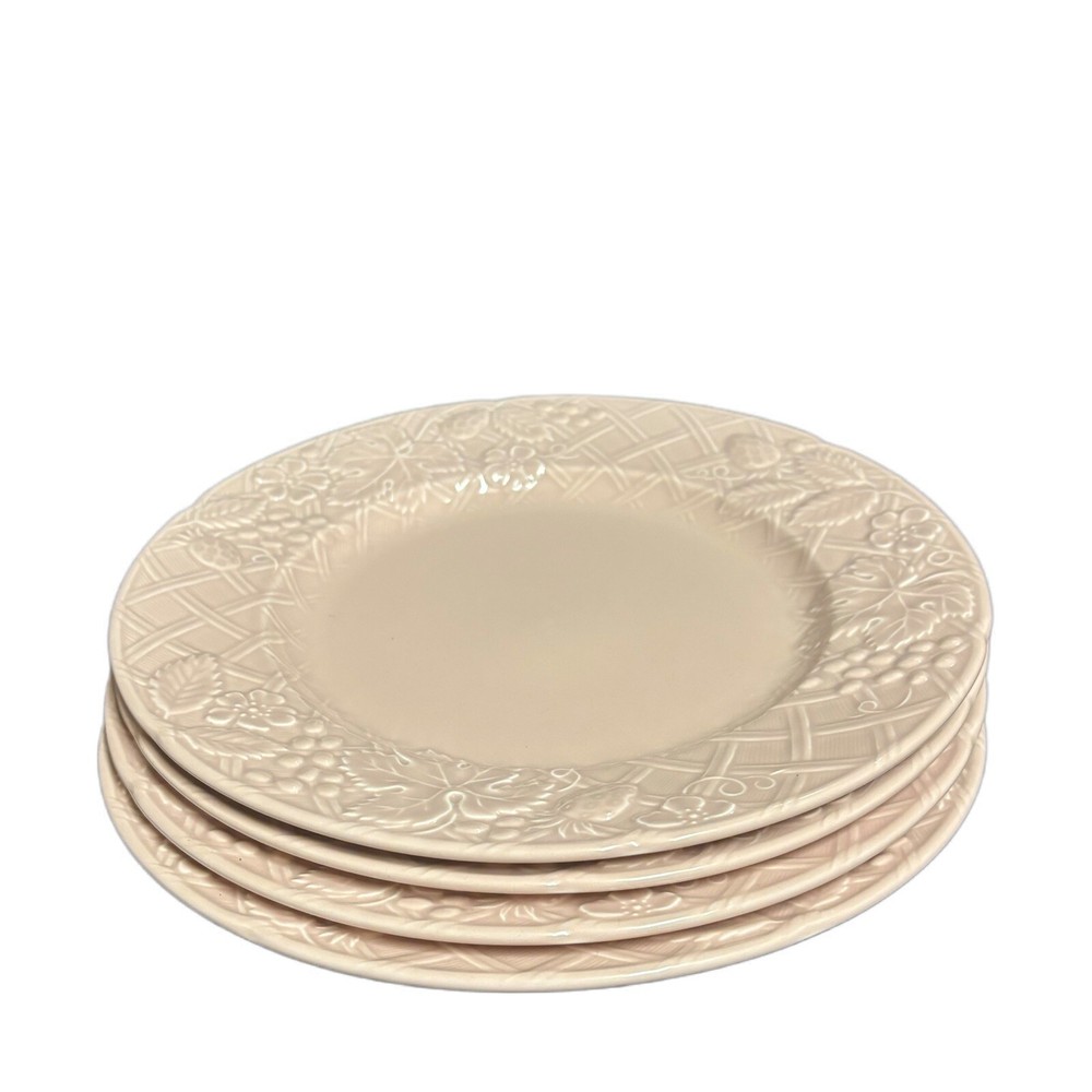 Mikasa ENGLISH COUNTRYSIDE PINK 4-Dinner Plates DP100 Ceramic Dinnerware