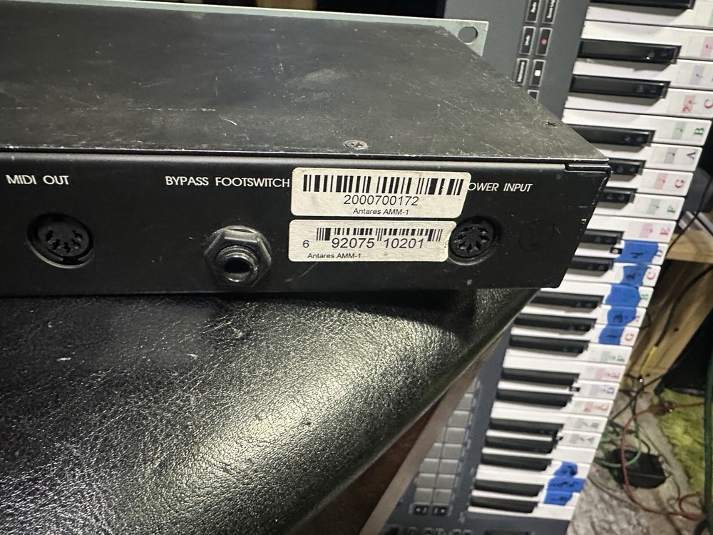 Antares AMM-1 Microphone Modeling Rack Processor, Digital, AES/EBU, MIDI, 1U