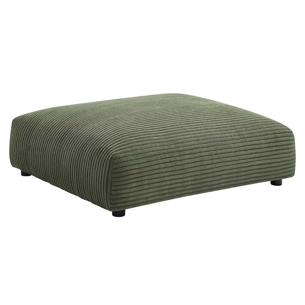 Solace Modular Corduroy Upholstered Ottoman