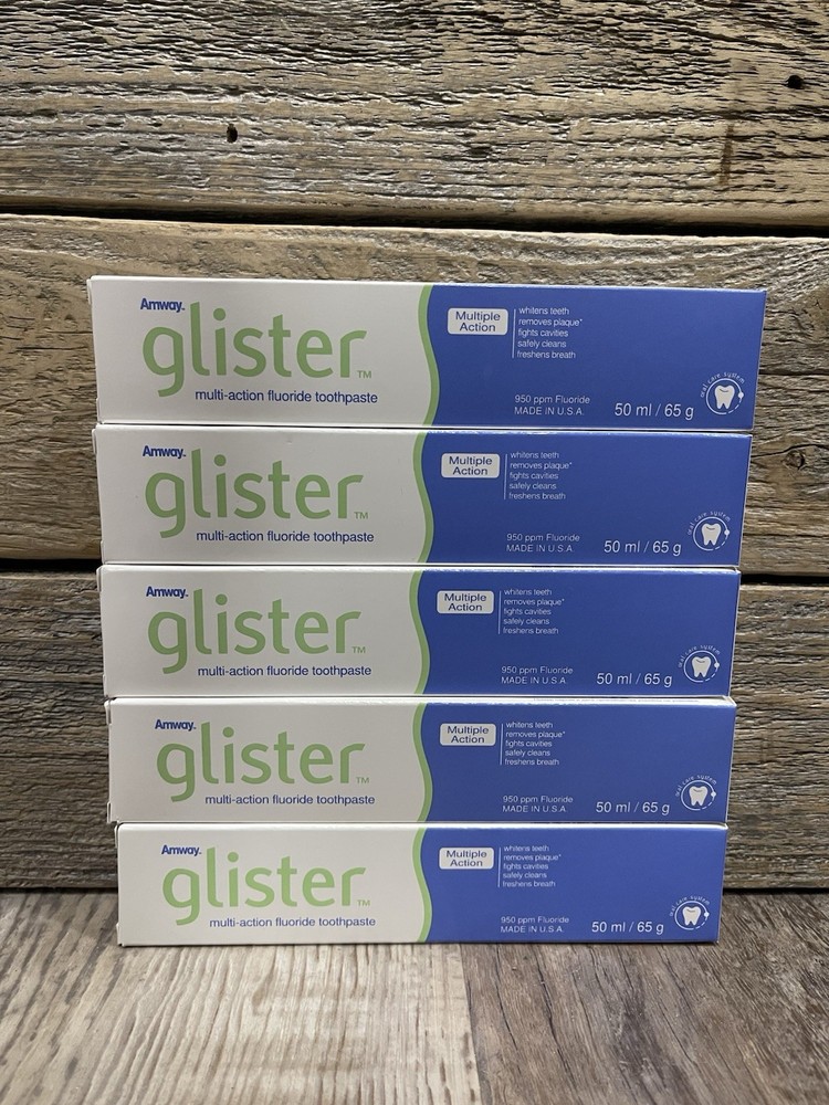 5- Amway Glister multi-action fluoride toothpaste 65g