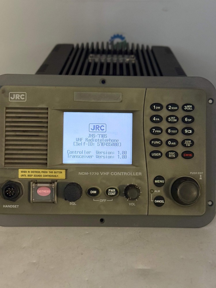 JRC NCM-1770 VHF Controller w/ Flush Mount Bracket (Used)
